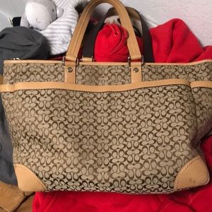 Coach diaper bag